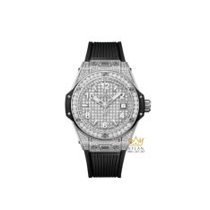 1 Hublot Big Bang One Click Steel Full Pavé 33mm 485.SX.9000.RX.1604
