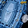 Richard Mille RM 07-02 Gemset Sapphire phong cách đồng hồ nữ xa xỉ
