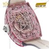 2 Richard Mille RM 07-02 Pink Automatic Sapphire