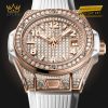 Hublot Big Bang One Click King Gold White Full Pavé 33mm