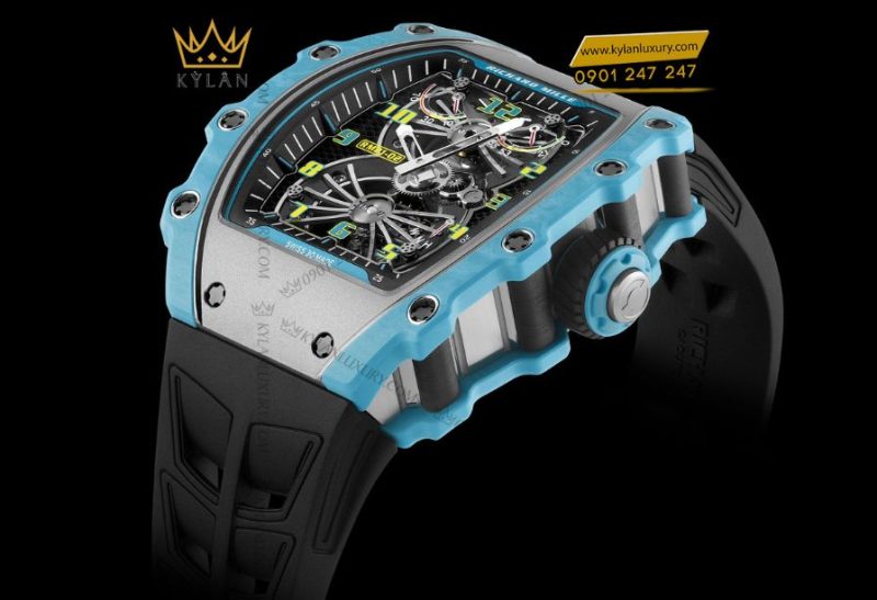 Baseplate tổ ong Haynes 214 và Carbon TPT của Richard Mille RM 21-02.