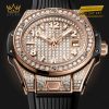 Hublot Big Bang One Click King Gold Full Pavé 33mm