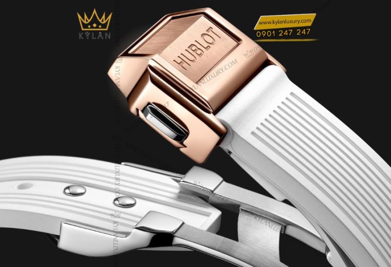 Hublot Big Bang One Click King Gold White Full Pavé 33mm