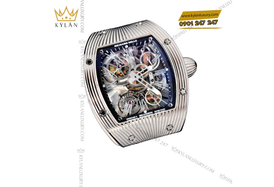 Vỏ vàng trắng sang trọng của Richard Mille RM 018 Boucheron Tiffany