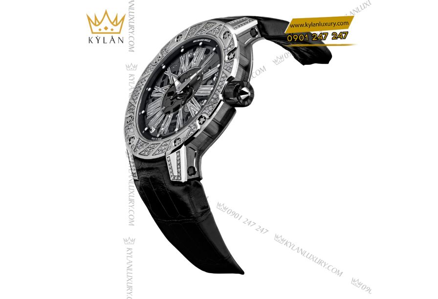 Đồng hồ Richard Mille RM 033 Automatic Extra Flat với thiết kế vỏ tròn siêu mỏng