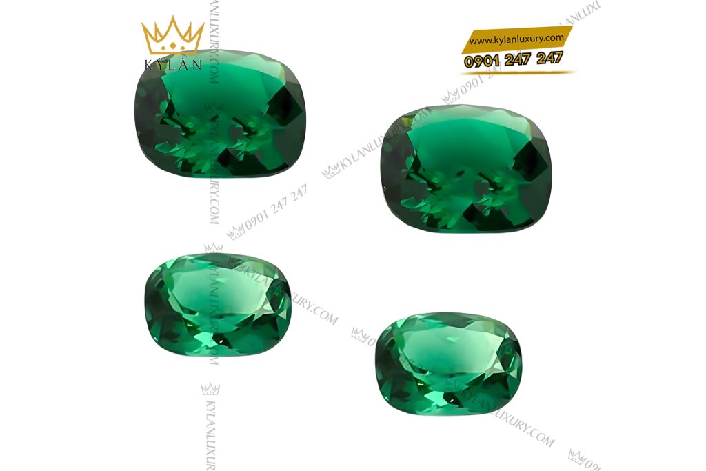 Kỳ Lân Luxury 4 6 Đá Sapphire xanh