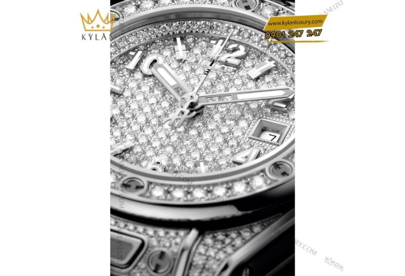 Hublot Big Bang One Click Steel Full Pavé 33mm 485.SX.9000.RX.1604