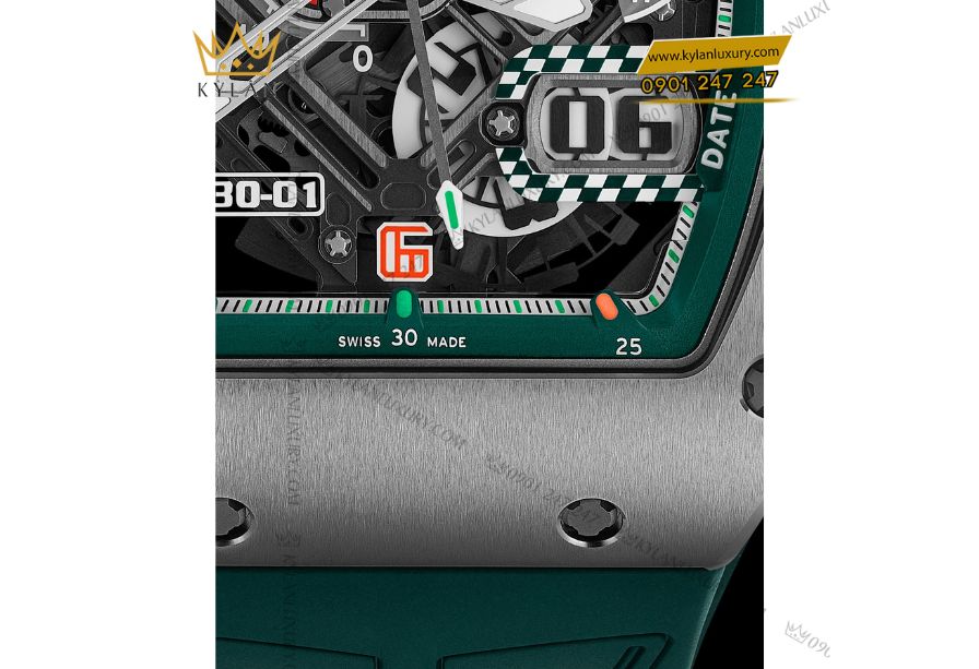 Kỳ Lân Luxury 5 12 Đồng hồ Richard Mille RM 30-01 Le Mans Classic