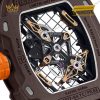Bộ máy tourbillon RM 27-04 handwound với cấu trúc treo chống sốc