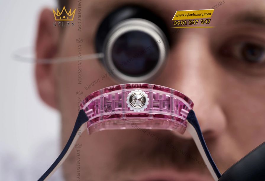 Kỳ Lân Luxury 5 3 Richard Mille RM 07-02 Pink Automatic Sapphire