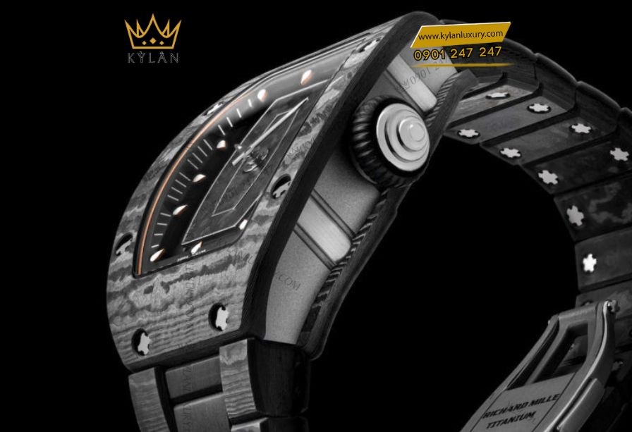 Kỳ Lân Luxury 6 14 Richard Mille RM 07-01 Ladies Carbon TPT Bracelet