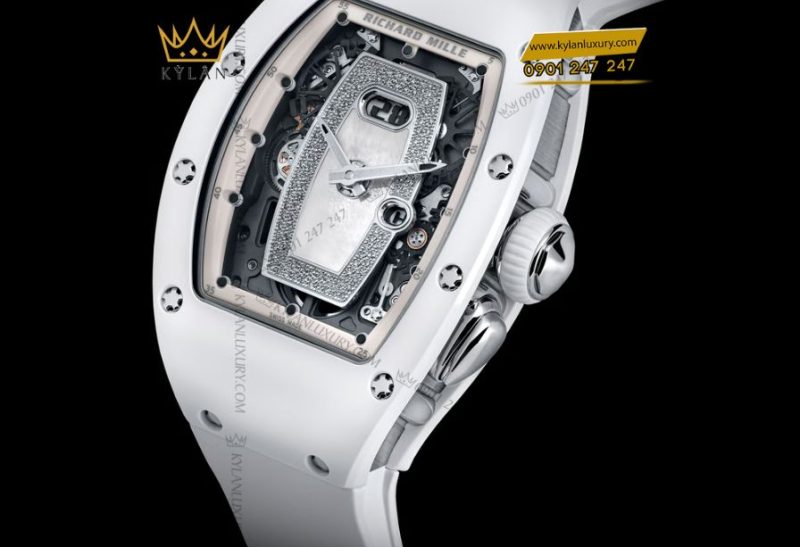 Đồng hồ Richard Mille RM 037 với thiết kế tinh xảo và bộ máy skeleton