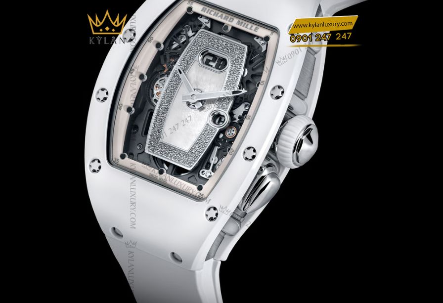 Đồng hồ Richard Mille RM 037 với thiết kế tinh xảo và bộ máy skeleton