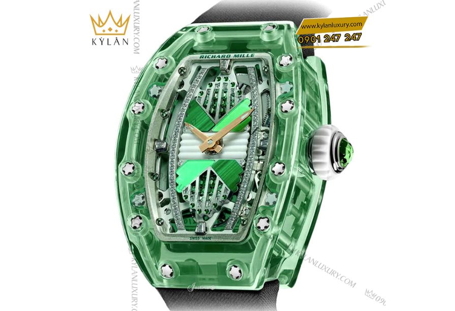 Kỳ Lân Luxury 8 2 Richard Mille RM 07-02 Automatic Green Sapphire