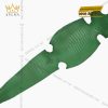 Da cá Alligator nguyên con xanh lục đậm