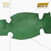 Da cá Alligator nguyên con xanh lục đậm