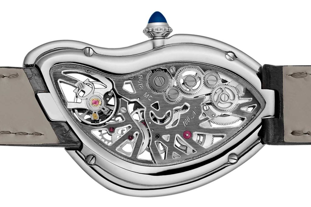 Kỳ Lân Luxury Dong ho Cartier Crash Skeleton2 Đồng hồ Cartier Crash Skeleton