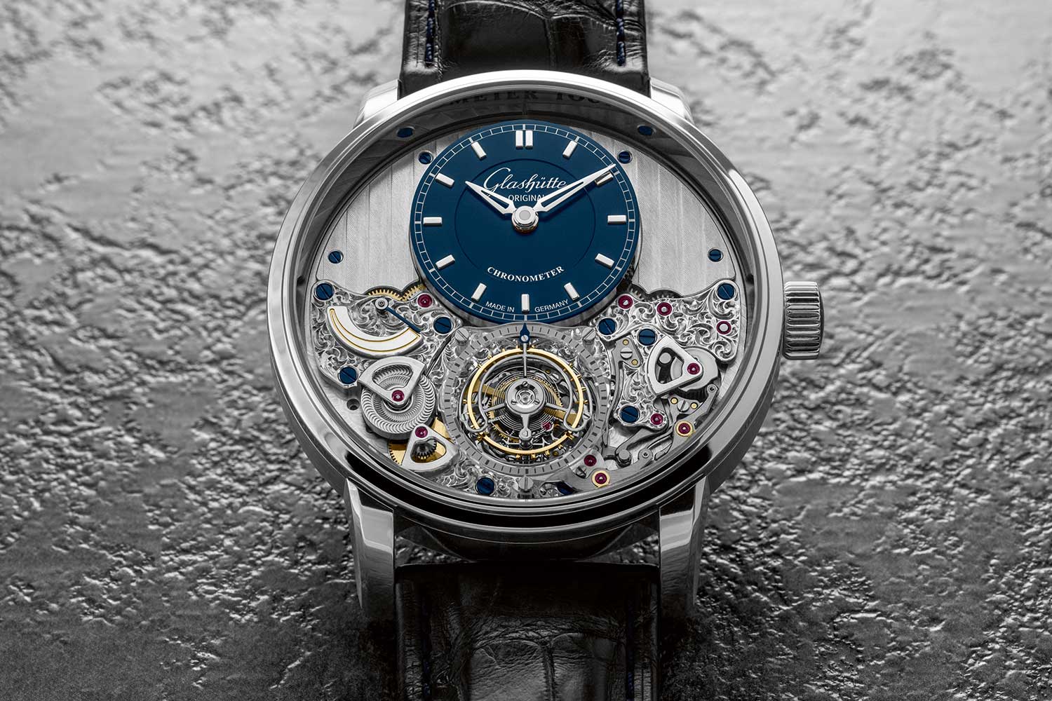Đồng hồ Glashütte Original Senator Chronometer Tourbillon 1 Kỳ Lân Luxury Dong ho Glashutte Original Senator Chronometer Tourbillon3 Đồng hồ Glashütte Original Senator Chronometer Tourbillon