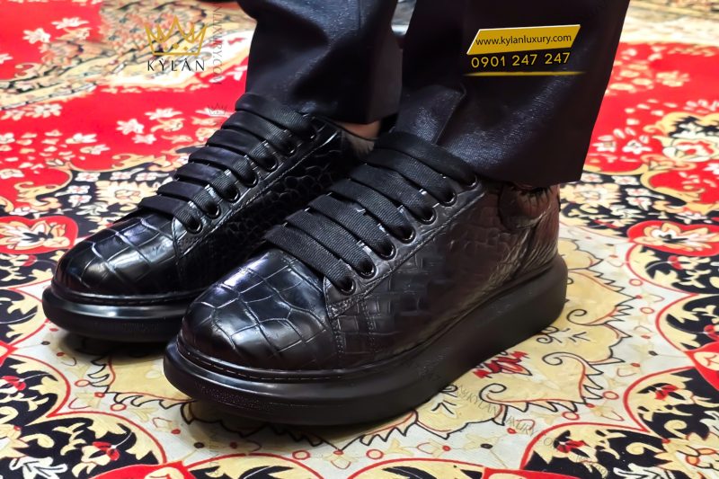 Giày bata da cá Alligator