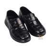 Giày da cá Alligator black