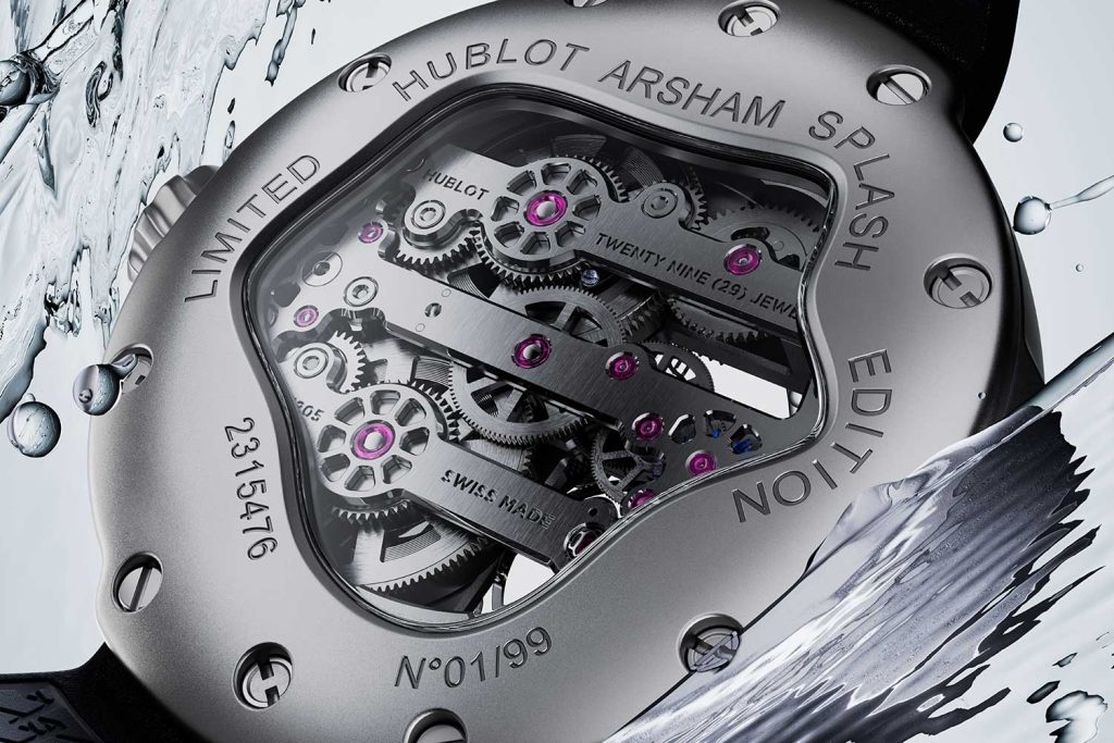 Kỳ Lân Luxury Hublot MP 17 MECA 10 Arsham Splash Titanium Sapphirea2 Hublot MP-17 MECA-10 Arsham Splash Titanium Sapphirea