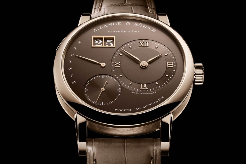 Đồng hồ Lange 1 Daymatic Honeygold