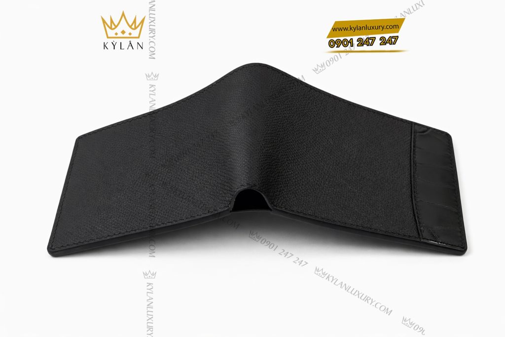 Ví nam da Epsom đen mix da Swift