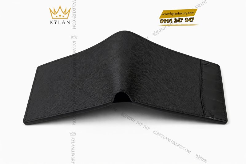 Ví nam da Epsom đen mix da Swift