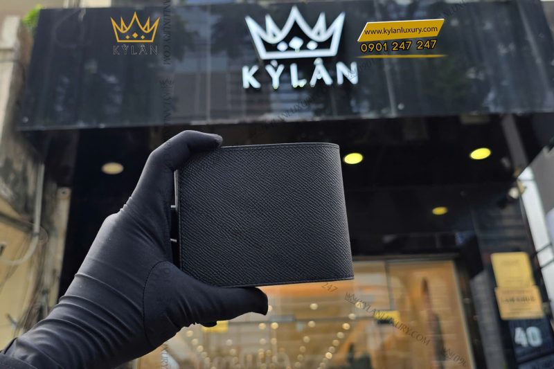 Ví nam da Epsom đen mix da Swift