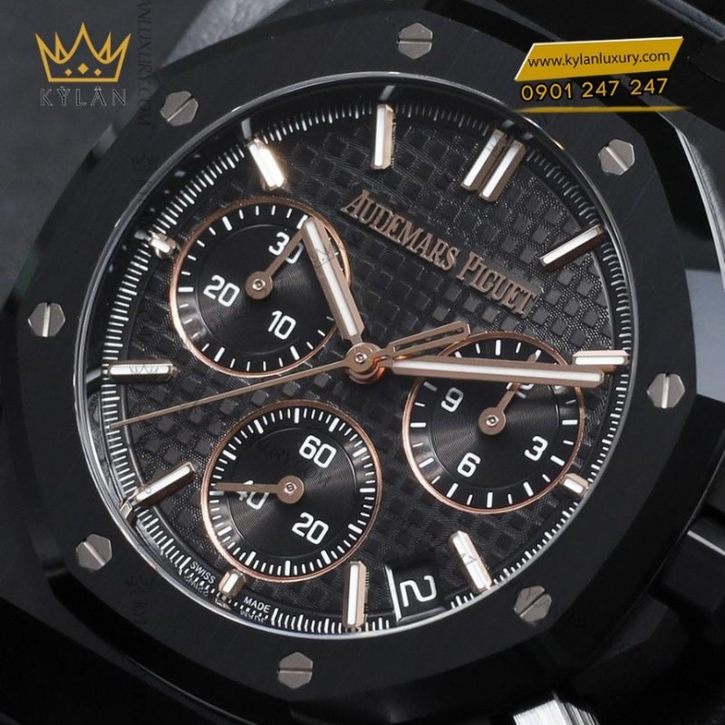 Đồng hồ Royal Oak Selfwinding Chronograph Black Ceramic 26240CE