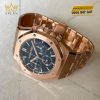 Đồng hồ Audemars Piguet Royal Oak Chronograph vàng hồng mặt xanh