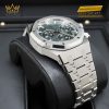 Đồng hồ Audemars Piguet Royal Oak Chronograph 41mm thép mặt xanh kaki