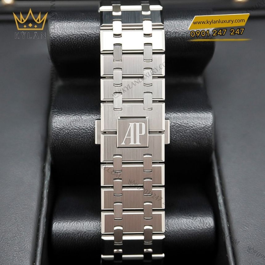 Kỳ Lân Luxury audemars piguet royal oak chronograph 26240st.oo .1320st.08 14 Đồng hồ Audemars Piguet Royal Oak Chronograph 41mm thép mặt xanh kaki