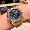 Đồng hồ Audemars Piguet Royal Oak Chronograph 38mm vàng hồng mặt xanh