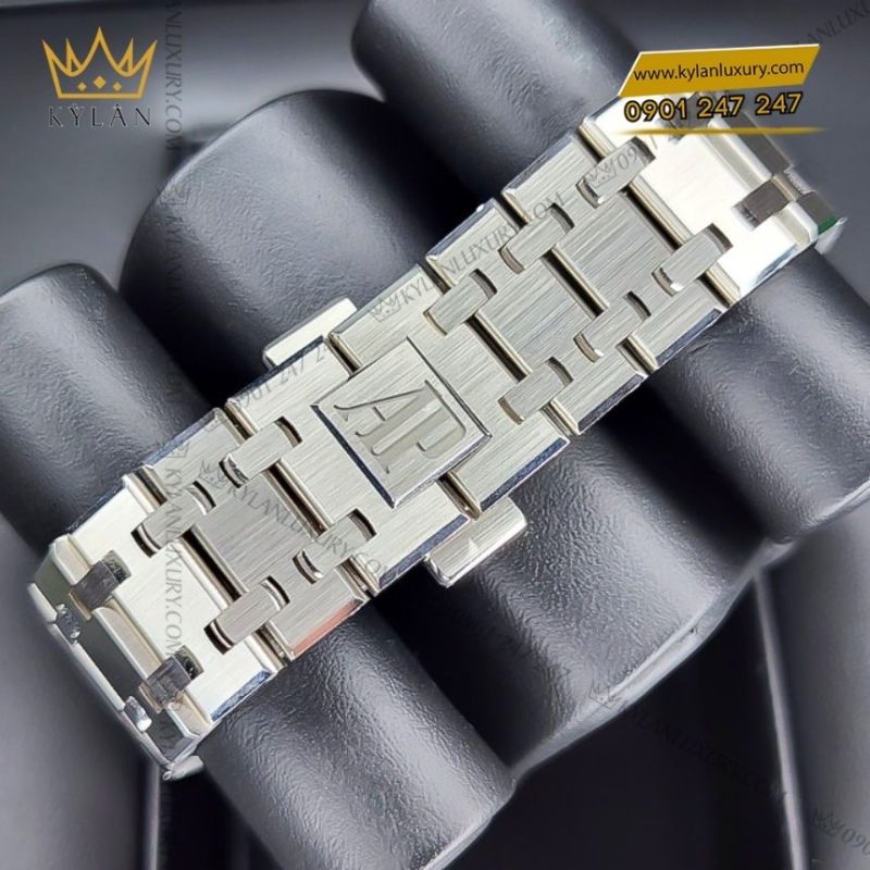 Đồng hồ Audemars Piuget Royal Oak Chronograph 38mm thép mặt xanh nhạt