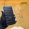 Bao da Vertu Agent Q da cá Alligator đen