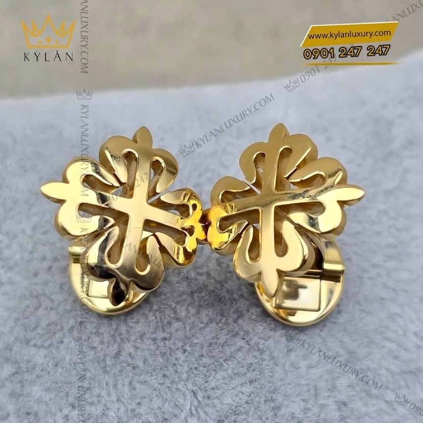 Kỳ Lân Luxury calatrava cuff links 205.9083J3 001 vang vang 4 Khuy măng sét Calatrava vàng vàng