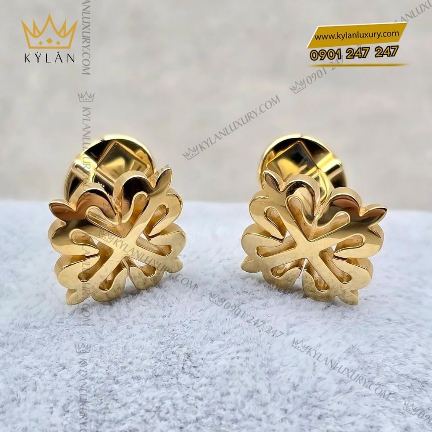 Khuy măng sét Calatrava vàng vàng 3 Kỳ Lân Luxury calatrava cuff links 205.9083J3 001 vang vang 8 Khuy măng sét Calatrava vàng vàng