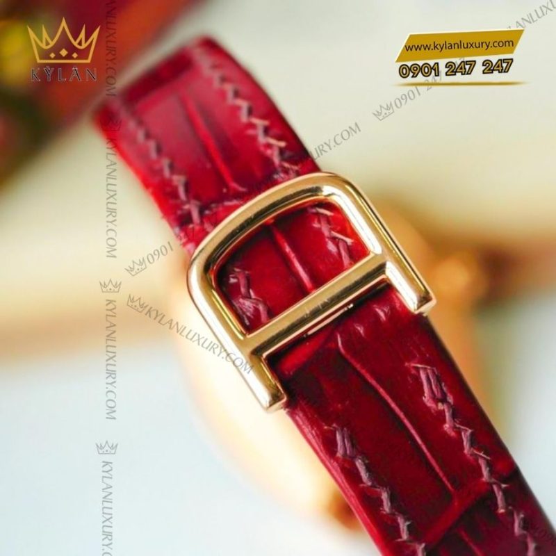 Đồng hồ Cartier Tortue vàng hồng WA501006