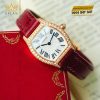 Đồng hồ Cartier Tortue vàng hồng WA501006