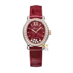 Đồng hồ Chopard Happy Sport mặt xà cừ đỏ 278602-6005