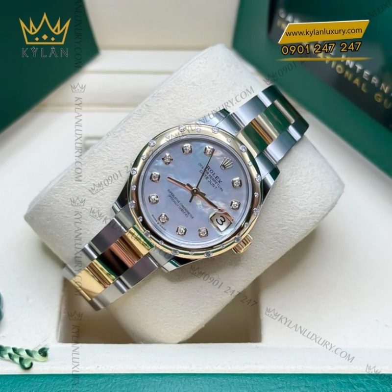 Đồng hồ Rolex Datejust 31 demi xà cừ 278343RBR-0027