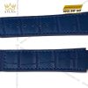 Dây đồng hồ Hublot da cá xanh dương
