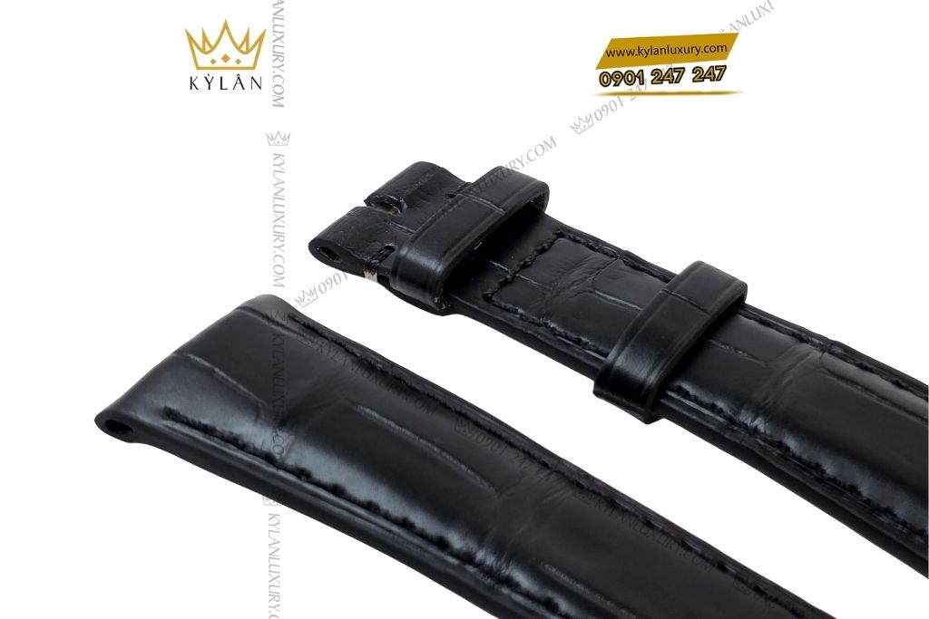 Kỳ Lân Luxury day dong ho rolex cellini da ca den 7 Dây đồng hồ Rolex Cellini da cá đen