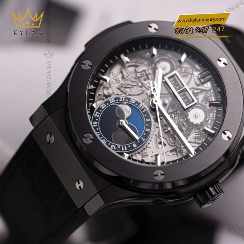 Đồng hồ Hublot Classic Fusion Aerofusion Moonphase Black Magic 42mm