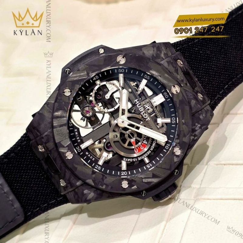 Đồng hồ Hublot Big Bang MECA 10 Frosted Carbon 42mm