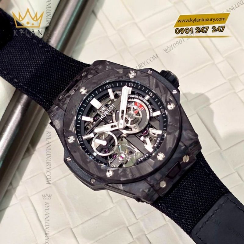 Đồng hồ Hublot Big Bang MECA 10 Frosted Carbon 42mm