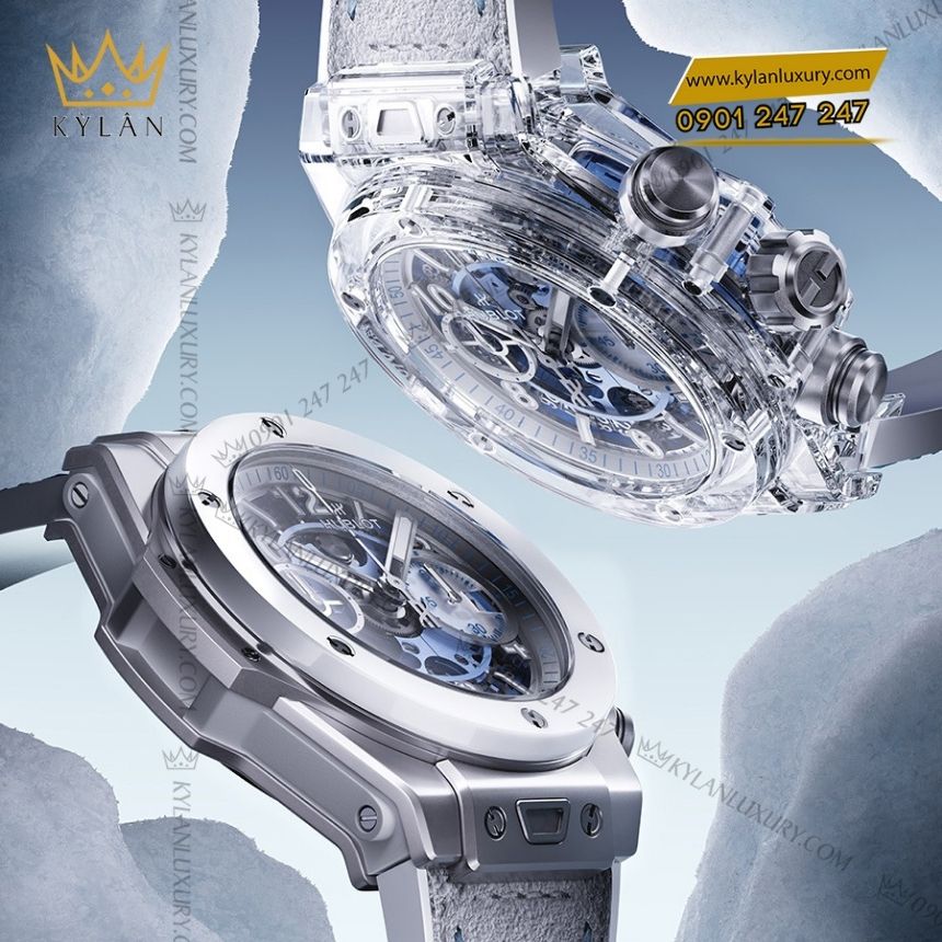 Kỳ Lân Luxury hublot big bang unico winter sapphire 42mm 2 Đồng hồ Hublot Big Bang Unico Winter Sapphire 42mm
