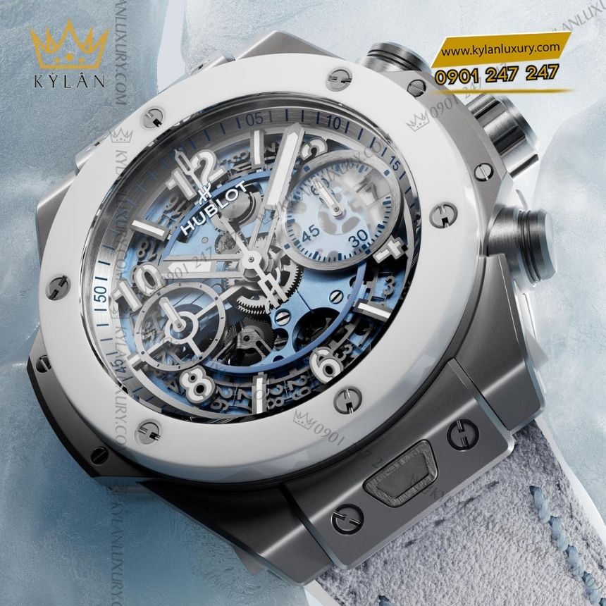 Kỳ Lân Luxury hublot big bang unico winter titanium ceramic 42mm 3 Đồng hồ Hublot Big Bang Unico Winter Titanium Ceramic 42mm