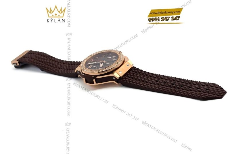 Đồng hồ Hublot Big Bang Chronograph King Gold Cappuccino Diamond 41mm